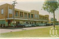 <span class="caption-caption">North Gregory Hotel, Winton</span>, c1960. <br />Postcard folder by <span class="caption-publisher">Murray Views Pty Ltd</span>, collection of <span class="caption-contributor">Centre for the Government of Queensland MS</span>.