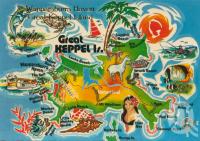 <span class="caption-caption">Great Keppel Island</span>, 1979. <br />Postcard by <span class="caption-publisher">Murray Views Pty Ltd</span>, collection of <span class="caption-contributor">Centre for the Government of Queensland MS</span>.