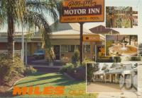 <span class="caption-caption">Golden West Motor Inn, Miles</span>, c1980. <br />Postcard by <span class="caption-publisher">Murray Views Pty Ltd</span>, collection of <span class="caption-contributor">Centre for the Government of Queensland MS</span>.