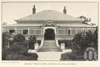 <span class="caption-caption">Oaklands', Tivoli, near Ipswich</span>. <br />From <span class="caption-book">The History of Queensland</span>, <span class="caption-publisher">States Publishing Company</span>, 1919, collection of <span class="caption-contributor">Fryer Library, UQ</span>.