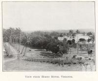 <span class="caption-caption">View from Eimeo Hotel verandah</span>. <br />From <span class="caption-book">The Mackay District</span>, <span class="caption-publisher">Queensland Government Intelligence and Tourist Bureau</span>, 1929, collection of <span class="caption-contributor">Fryer Library, UQ</span>.