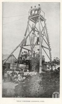 <span class="caption-caption">Great Northern Goldmine, Coen</span>. <br />From <span class="caption-book">North Queensland, Australia</span>, <span class="caption-publisher">Queensland Government Intelligence and Tourist Bureau</span>, 1908, collection of <span class="caption-contributor">Fryer Library, UQ</span>.