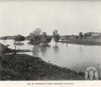 <span class="caption-caption">Dam at Goldsmith's Creek, Etheridge Goldfield</span>. <br />From <span class="caption-book">North Queensland, Australia</span>, <span class="caption-publisher">Queensland Government Intelligence and Tourist Bureau</span>, 1908, collection of <span class="caption-contributor">Fryer Library, UQ</span>.