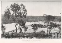 <span class="caption-caption">Burdekin Weir, Charters Towers</span>. <br />From <span class="caption-book">North Queensland</span>, <span class="caption-publisher">Government Printer</span>, 1920, collection of <span class="caption-contributor">Fryer Library, UQ</span>.
