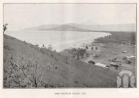 <span class="caption-caption">Port Douglas Beach</span>. <br />From <span class="caption-book">North Queensland</span>, <span class="caption-publisher">Queensland Government Intelligence and Tourist Bureau</span>, 1928, collection of <span class="caption-contributor">Fryer Library, UQ</span>.