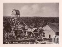 <span class="caption-caption">Gold Mine, Eidsvold</span>. <br />From <span class="caption-book">Views of Bundaberg</span>, <span class="caption-publisher">W Blaikie</span>, date unknown, collection of <span class="caption-contributor">Fryer Library, UQ</span>.