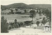 <span class="caption-caption">View from the rear of Queens Hotel, Nerang</span>, 1937. <br />Booklet, collection of <span class="caption-contributor">John Young</span>.