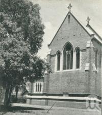 <span class="caption-caption">Holy Trinity Church of England, Fortitude Valley</span>, 1949. <br />Booklet, collection of <span class="caption-contributor">John Young</span>.