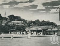 <span class="caption-caption">Booroodabin Bowling Club, Newstead</span>, 1949. <br />Booklet, collection of <span class="caption-contributor">John Young</span>.