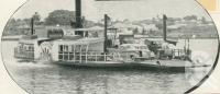 <span class="caption-caption">Vehicular ferry, New Farm</span>, 1949. <br />Booklet, collection of <span class="caption-contributor">John Young</span>.