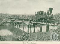 <span class="caption-caption">Cane train, Nambour</span>, c1925. <br />Booklet, collection of <span class="caption-contributor">John Young</span>.
