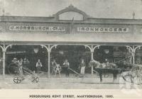 <span class="caption-caption">Horsburgh's Kent Street, Maryborough 1964</span>, 1963. <br />Booklet, collection of <span class="caption-contributor">John Young</span>.
