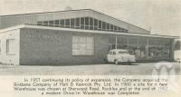 <span class="caption-caption">Drive-in warehouse Hall & Rennick, Rocklea</span>, 1963. <br />Booklet, collection of <span class="caption-contributor">John Young</span>.