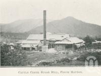 <span class="caption-caption">Cattle Creek Sugar Mill, Finch Hatton</span>. <br />From <span class="caption-book">The Mackay District</span>, <span class="caption-creator">Queensland Government Intelligence and Tourist Bureau</span>, Brisbane, 1924, collection of <span class="caption-contributor">Centre for the Government of Queensland</span>.
