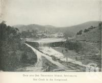 <span class="caption-caption">Dam and ore treatment works, Irvinebank</span>. <br />From <span class="caption-book">Tours in the Cairns District, Handbook to Cairns and Hinterland</span>, <span class="caption-creator">Queensland Railways</span>, Brisbane, 1912, collection of <span class="caption-contributor">Centre for the Government of Queensland</span>.
