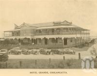 <span class="caption-caption">Hotel Grande, Coolangatta</span>. <br />From <span class="caption-book">The Simbel Souvenir of the Glorious South Coast</span>, <span class="caption-publisher">The Read Press</span>, Brisbane, c1926, collection of <span class="caption-contributor">Centre for the Government of Queensland</span>.