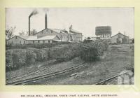 <span class="caption-caption">Isis Sugar Mill, Childers</span>. <br />From <span class="caption-book">Glimpses of Sunny Queensland (2nd edition)</span>, <span class="caption-creator">Queensland Government Intelligence and Tourist Bureau</span>, Brisbane, 1912, collection of <span class="caption-contributor">Centre for the Government of Queensland</span>.