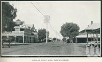 <span class="caption-caption">McDowall Street, Roma</span>. <br />From <span class="caption-book">Glimpses of Sunny Queensland (3rd edition)</span>, <span class="caption-creator">Queensland Government Intelligence and Tourist Bureau</span>, Brisbane, 1914, collection of <span class="caption-contributor">Centre for the Government of Queensland</span>.