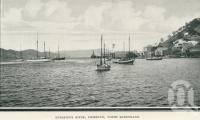 <span class="caption-caption">Endeavour River, Cooktown</span>. <br />From <span class="caption-book">Glimpses of Sunny Queensland (3rd edition)</span>, <span class="caption-creator">Queensland Government Intelligence and Tourist Bureau</span>, Brisbane, 1914, collection of <span class="caption-contributor">Centre for the Government of Queensland</span>.