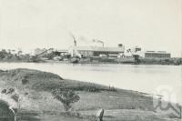 <span class="caption-caption">Scenes near Bundaberg, Bingera Sugar Mill and Millaquin Refinery</span>. <br />From <span class="caption-book">Glimpses of Sunny Queensland (3rd edition)</span>, <span class="caption-creator">Queensland Government Intelligence and Tourist Bureau</span>, Brisbane, 1914, collection of <span class="caption-contributor">Centre for the Government of Queensland</span>.