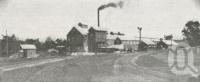 <span class="caption-caption">Nestle and Anglo-Swiss Co's condensed milk factory at Toogoolawah</span>. <br />From <span class="caption-book">The Pocket Queensland</span>, <span class="caption-creator">Queensland Government Intelligence and Tourist Bureau</span>, Brisbane, 1921, collection of <span class="caption-contributor">Centre for the Government of Queensland</span>.