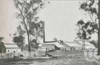 <span class="caption-caption">Co-operative bacon factory, Murarrie</span>. <br />From <span class="caption-book">The Pocket Queensland</span>, <span class="caption-creator">Queensland Government Intelligence and Tourist Bureau</span>, Brisbane, 1921, collection of <span class="caption-contributor">Centre for the Government of Queensland</span>.