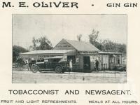 <span class="caption-caption">M.E.Oliver Café Royal, Gin Gin</span>. <br />From <span class="caption-book">The Burnett and Isis Pictorial</span>, <span class="caption-creator">Richards & Kingdon</span>, Bundaberg, 1927, collection of <span class="caption-contributor">Centre for the Government of Queensland</span>.