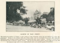 <span class="caption-caption">Glimpse of main street, Childers</span>. <br />From <span class="caption-book">The Burnett and Isis Pictorial</span>, <span class="caption-creator">Richards & Kingdon</span>, Bundaberg, 1927, collection of <span class="caption-contributor">Centre for the Government of Queensland</span>.