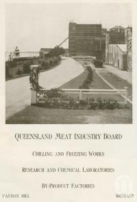 <span class="caption-caption">Queensland Meat Industry Board, Cannon Hill</span>. <br />From <span class="caption-book">Brisbane, Australia's Sunshine City, Souvenir Commemorating the Visit of HRH The Dule of Gloucester</span>, <span class="caption-creator">Brisbane City Council</span>, Brisbane, 1934, collection of <span class="caption-contributor">Centre for the Government of Queensland</span>.