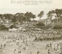 <span class="caption-caption">Spanish architecture style kiosk, and beach Sandgate</span>. <br />From <span class="caption-book">Brisbane, Australia's Sunshine City, Souvenir Commemorating the Visit of HRH The Dule of Gloucester</span>, <span class="caption-creator">Brisbane City Council</span>, Brisbane, 1934, collection of <span class="caption-contributor">Centre for the Government of Queensland</span>.