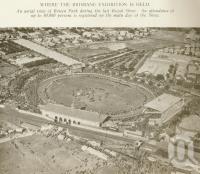 <span class="caption-caption">Bowen Park on show day 1933</span>. <br />From <span class="caption-book">Brisbane, Australia's Sunshine City, Souvenir Commemorating the Visit of HRH The Dule of Gloucester</span>, <span class="caption-creator">Brisbane City Council</span>, Brisbane, 1934, collection of <span class="caption-contributor">Centre for the Government of Queensland</span>.