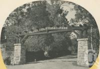 <span class="caption-caption">Entrance to Mount Coot-tha Park</span>. <br />From <span class="caption-book">Brisbane, Queensland's Capital</span>, <span class="caption-creator">Oswald L. Ziegler</span>, <span class="caption-publisher">Brisbane City Council</span>, Brisbane, 1949, collection of <span class="caption-contributor">Centre for the Government of Queensland</span>.
