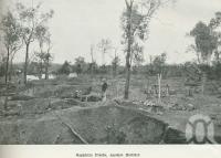 <span class="caption-caption">Sapphire fields, Anakie district</span>. <br />From <span class="caption-book">Australia Unlimited</span>, <span class="caption-creator">Edwin J Brady</span>, <span class="caption-publisher">George Robertson & Co</span>, Melbourne, 1918, collection of <span class="caption-contributor">Centre for the Government of Queensland</span>.