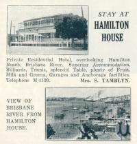 <span class="caption-caption">Stay at Hamilton House</span>. <br />From <span class="caption-book">Queensland Journey</span>, <span class="caption-creator">C.B. Christensen</span>, <span class="caption-publisher">Queensland Government Tourist Bureau</span>, Brisbane, 1938, collection of <span class="caption-contributor">Centre for the Government of Queensland</span>.
