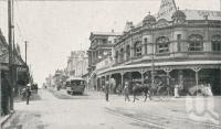 <span class="caption-caption">Valley Corner</span>. <br />From <span class="caption-book">The Pocket Brisbane</span>, <span class="caption-creator">Queensland Government Intelligence and Tourist Bureau</span>, Brisbane, 1913, collection of <span class="caption-contributor">Centre for the Government of Queensland</span>.