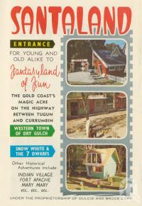 <span class="caption-caption">Santaland</span>. <br />From <span class="caption-book">Gold Coast Attractions</span>, 1967, collection of <span class="caption-contributor">Centre for the Government of Queensland</span>.