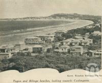 <span class="caption-caption">Tugun and Bilinga beaches</span>. <br />From <span class="caption-book">Penrod's Guide to South Coast</span>, Brisbane, 1954, collection of <span class="caption-contributor">Centre for the Government of Queensland</span>.