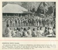 <span class="caption-caption">Aboriginal dance, Yarrabah</span>. <br />From <span class="caption-book">Cairns North Queensland</span>, Cairns, c1934, collection of <span class="caption-contributor">Centre for the Government of Queensland</span>.