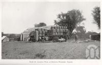 <span class="caption-caption">Loading wool at Kinnoul Woolshed, Taroom</span>. <br />From <span class="caption-book">Queensland Agricultural Journal</span>, 1912, collection of <span class="caption-contributor">Fryer Library, UQ</span>.