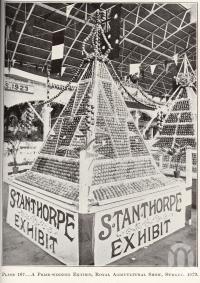 <span class="caption-caption">Stanthorpe district, prize-winning exhibit, Sydney</span>. <br />From <span class="caption-book">Queensland Agricultural Journal</span>, 1923, collection of <span class="caption-contributor">Fryer Library, UQ</span>.