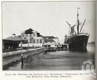 <span class="caption-caption">Butter for London, SS Euripides completing loading at the Hamilton Cold Stores</span>. <br />From <span class="caption-book">Queensland Agricultural Journal</span>, 1926, collection of <span class="caption-contributor">Fryer Library, UQ</span>.