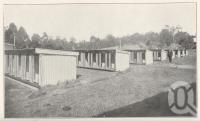 <span class="caption-caption">Mount Gravatt egg-laying competition pens. The venue of a competition conducted by the Department of Public Lands in connection with their Soldier Settlement operation</span>. <br />From <span class="caption-book">Queensland Agricultural Journal</span>, 1927, collection of <span class="caption-contributor">Fryer Library, UQ</span>.
