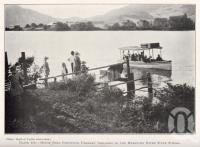 <span class="caption-caption">Motorboat conveying farmers' children to the Maroochy River State School</span>. <br />From <span class="caption-book">Queensland Agricultural Journal</span>, 1929, collection of <span class="caption-contributor">Fryer Library, UQ</span>.