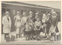 <span class="caption-caption">Arrival of new settlers at Beerburrum</span>. <br />From <span class="caption-book">Queensland Agricultural Journal</span>, 1932, collection of <span class="caption-contributor">Fryer Library, UQ</span>.