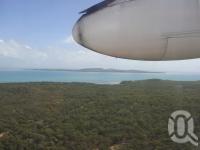 <span class="caption-caption">Horn Island from the air</span>, 2009. <br />Digital image, collection of <span class="caption-contributor">Centre for the Government of Queensland MS</span>.