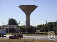 <span class="caption-caption">Blackwater water tower</span>, 2009. <br />Digital image, collection of <span class="caption-contributor">Centre for the Government of Queensland MS</span>.