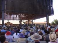 <span class="caption-caption">Premier Anna Bligh opens Tree of Knowledge Memorial, Barcaldine, 2 May</span>, 2009. <br />Digital image, collection of <span class="caption-contributor">Centre for the Government of Queensland MS</span>.