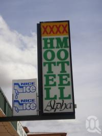 <span class="caption-caption">Alpha Hotel Motel sign</span>, 2009. <br />Digital image, collection of <span class="caption-contributor">Centre for the Government of Queensland MS</span>.
