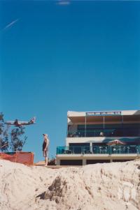 <span class="caption-caption">Approaching Coolangatta Airport over Tugun surf life-saving club</span>, 2009. <br />Digital image, collection of <span class="caption-contributor">Megan Young</span>.