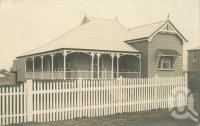 <span class="caption-caption">Shelton house, Fox Street, Booval</span>, c1910. <br />Digital image, collection of <span class="caption-contributor">Centre for the Government of Queensland</span>.